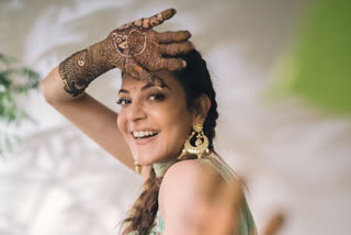 Kajal Agarwal shares glimpse of her mehandi ahead of wedding day