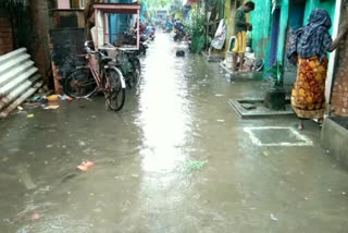 North Chennai rain fall