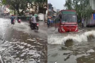 Heavy rainfall in chennai and tiruvallur