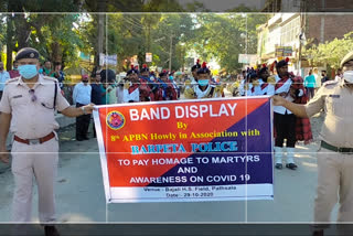 BAND DISPLAY BY BARPETA POLICE