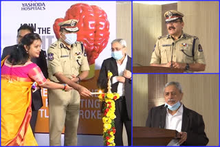 CP anjani kumar participated in the Brain Stroke Day Awareness Conference at secunderabad