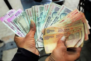 The rupee weakened by 23 paise
