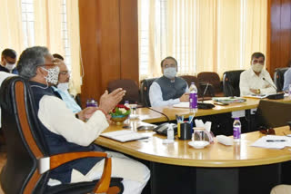 Chief Minister Trivendra held review meeting