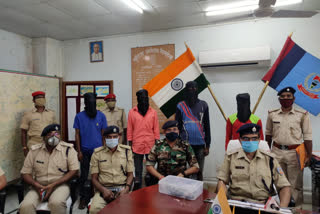 Five Naxali arrested in Simdega