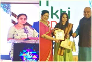 stree shakthi award to women entrepreneurs at  hyderabad by v club