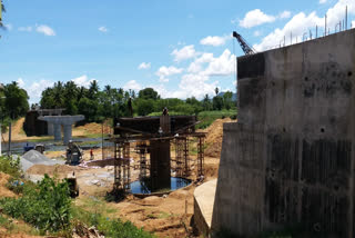 Ongoing bridge works