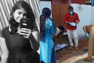 neighbor killed women kollam  murder kollam  കൊല്ലം യുവതി അയൽവാസി കൊലപ്പെടുത്തി  യുവതിയെ അയൽവാസി കുത്തിക്കൊലപ്പെടുത്തി  അഭിരാമി കൊല്ലം കൊലപാതകം  kollam abhirami murder