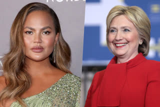 Chrissy Teigen deletes twitter posts on noticing Hillary Clinton follows her