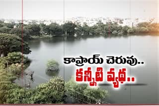 కాంక్రీట్​ అరణ్యంలో కనుమరుగవుతోన్న కాప్రాయ్​ చెరువు