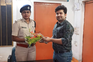 baghmara dsp nisha murmu takes charge in dhanbad