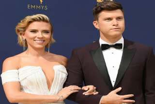 Actress Scarlett Johansson Marries Comedian Colin Jost