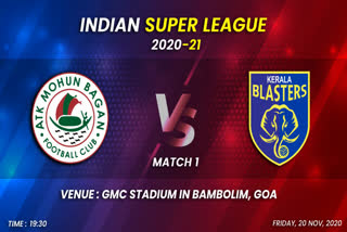 ATK Mohun Bagan to play Kerala Blasters in first 2020-21 ISL match