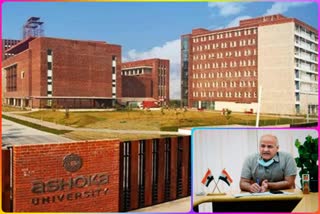 Education Minister Manish Sisodia interacts with students at Ashoka University