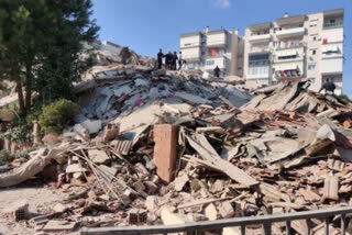 EARTH QUAKE IN TURKEY GREECE