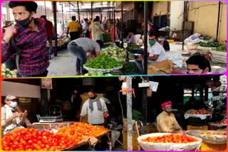 Mehrauli vegetable market opened in permanent place after 7 months due to corona infection