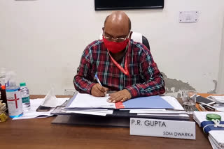 dwarka sdm pankaj roy gupta win corona battle appeal to people to follow corona guidelines in delhi