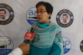 AAP MLA Atishi is conducting safety survey in his constituency