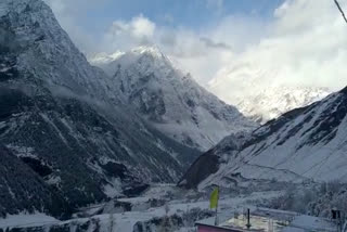 snowfall in Lahaul Spiti