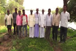 Farmers who have given land to Majalatti village lake have not been compensated