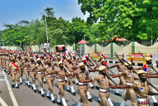 தேசிய ஒற்றுமை தினத்தை முன்னிட்டு நடத்தப்பட்ட அணிவகுப்பு