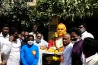 Idol of Sardar Vallabhbhai Patel is inaugrated at Srikalahasti