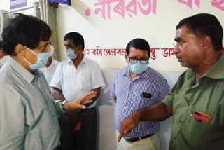 Tense at Civil Hospital at barpeta