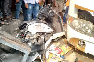 Serial accident in Bangaluru