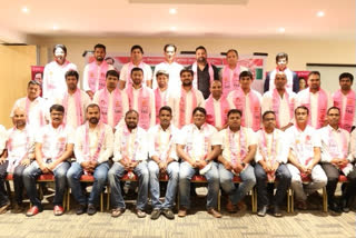 trs nri team campaign in dubbaka by elections