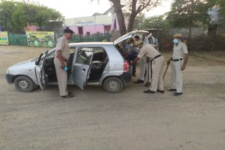 bhiwani police launched intensive checking campaign in night