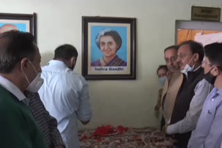 Congress pays tribute to Sardar Patel and Indira Gandhi in Nahan