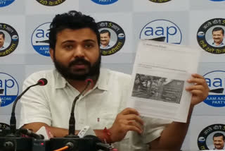 AAP Corporation in-charge Durgesh Pathak targets North MCD over elderly employees pension matter