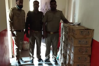 48 cartons of illegal liquor recovered in village of wajidpura