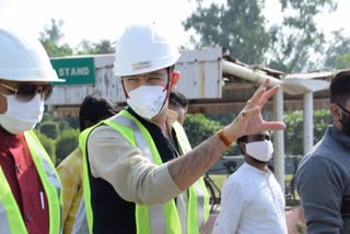 DJB Vice President Raghav Chadha visits Sonia Vihar water treatment plant