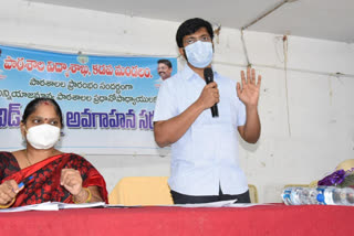 kadapa jc srikanth on covid regulation actions in schools