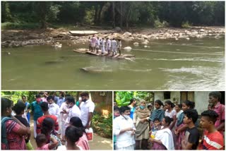 Protest in Punchakolli  മലപ്പുറം  എടക്കര  പുന്നപ്പുഴ  യു.ഡി.എഫ്  പുഞ്ചക്കൊല്ലി  മലപ്പുറം വാർത്തകൾ