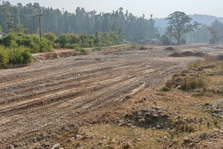 roads under construction in Paonta