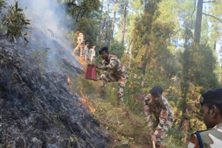 Massive fire breaks out in forests of Uttarakhand