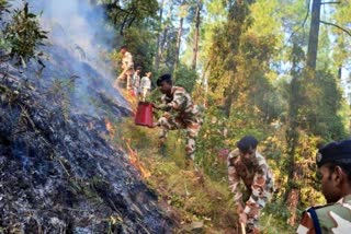 Massive fire breaks out in forests of Uttarakhand