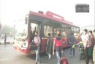 Delhi buses operate with full seating capacity