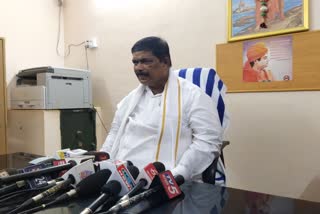 minister Gopalaiah pressmeet in hassan