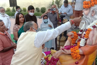 Maharishi Valmiki Jayanti celebrated with pomp in Kirari assembly
