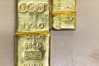 customs department seized gold at igi airport