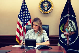 Melania attacks Biden  Joe Biden  Kamala Harris  Wisconsin rally  Donald Trump administration  us election latest news  അമേരിക്കൻ തെരഞ്ഞെടുപ്പ്  അമേരിക്ക ലേറ്റസ്‌റ്റ് വാര്‍ത്തകള്‍  ഡൊണാള്‍ഡ് ട്രംപ് വാര്‍ത്തകള്‍  മെലാനിയ ട്രംപ് വാര്‍ത്തകള്‍