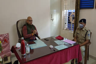 ASP inspects Seoni Malwa police station