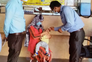 Children will be given polio medicine in Nuh from 1 to 3 November