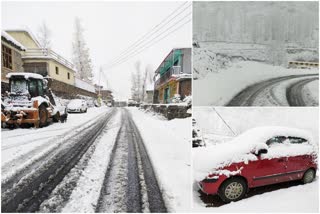 snowfall in Lahaul