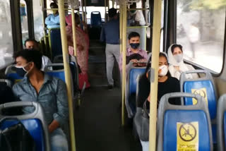 limit of 20 passengers removed from dtc bus during unlock-5 in delhi