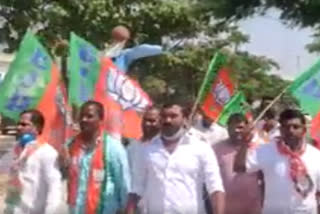 bjp leaders house arrest at chevella in rangareddy district