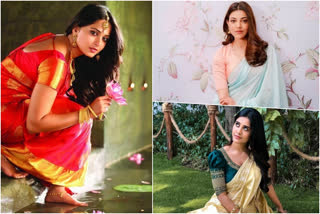 tollywood-top-heroines-in-saree