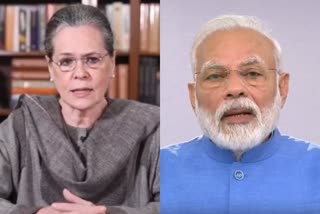 sonia and modi